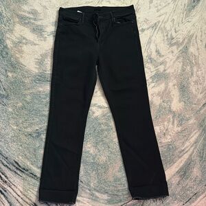 🖤 💙Mother The Mid Rise Dazzler Ankle Fray – “Holding Hands” 🖤💙